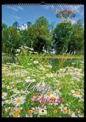 Kalendarz 2026 A4 ścienny na spirali pejzaże