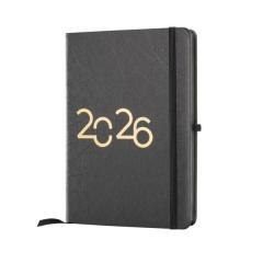 Kalendarz 2026 A5 Black Gold DNS