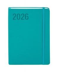 Kalendarz 2026 A5 Minimalizm turkus TNS
