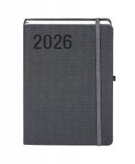 Kalendarz 2026 A5 Rubi grafitowy DNS