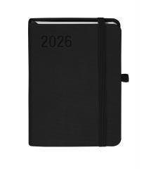 Kalendarz 2026 A6 Rubi czarny TDW