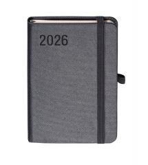 Kalendarz 2026 A6 Rubi grafitowy TDW