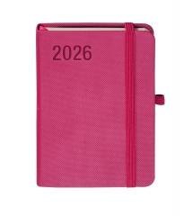 Kalendarz 2026 A6 Rubi różowy TDW