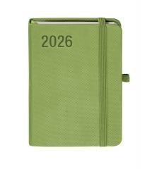 Kalendarz 2026 A6 Rubi zielony TDW