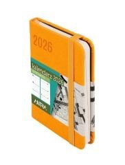 Kalendarz 2026 A7 Awangarda TDW pomarańczowy