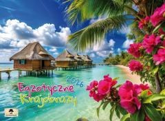 Kalendarz 2026 ścienny albumowy egzetyczna obrazy