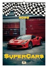 Kalendarz 2026 ścienny super cars