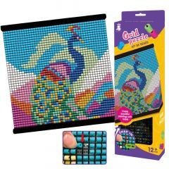 Obraz koralikowy Paw