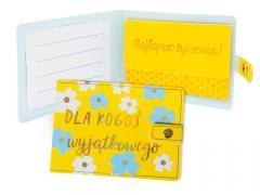 Portfelik Dla kogoś wyjątkowego kwiatki