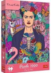 Puzzle 1000 Frida Kahlo: Kwitnąca dusza TREFL