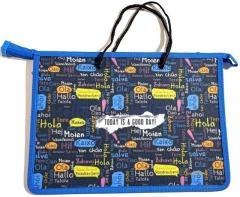 Teczka-torba A4+ zapinana na zamek z rączką Dzień