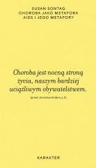 Choroba jako metafora. AIDS i jego metafory