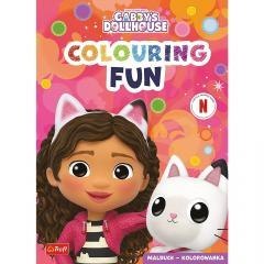 Koci domek Gabi. Kolorowanka. Malbuch