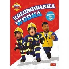 Kolorowanka wodna. Strażak Sam