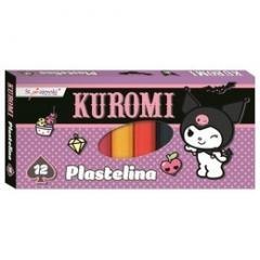 Plastelina 12 kolorów Kuromi