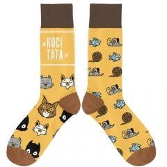 Skarpetki - Koci tata rozm. 37/41