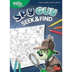 Spy Guy. Kolorowanka. Malbuch. Colouring book