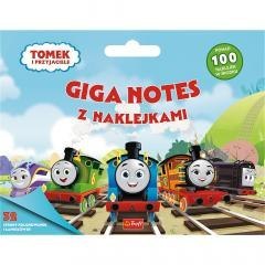 Tomek i Przyjaciele. Giga notes z naklejkami