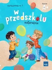 W przedszkolu naturalnie Poziom A+ Karty cz.1