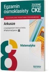 Egzamin ósmoklasisty SP 8 Matematyka Arkusze
