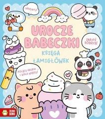 Kawaii. Księga łamigłówek. Urocze babeczki