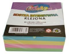 Kostka klejona 85x85mm 370 kartek kolorowa