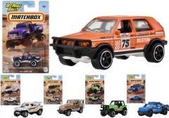 Matchbox Samochód Off Road Rally 1:64 mix
