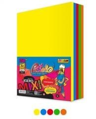 Papier ksero A4 160g 5 kolorów 250 arkuszy