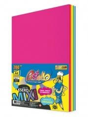 Papier ksero A4 8 kolorów 200 arkuszy