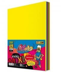 Papier ksero A4 80g 5 kolorów 200 arkuszy