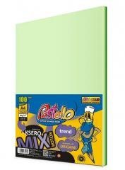 Papier ksero A4 80g 5 kolorów zielonych 100 arkusz