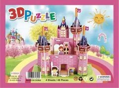 Puzzle 3D 46 Zamek
