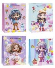 Torebka dziecięce Pop-Up 3D 18x23x8cm mix ROZETTE