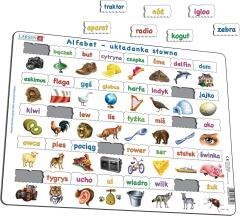 Układanka Alfabet - Słowa Maxi