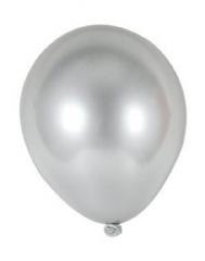 Balony mini Celebrate! srebrne 13cm 8szt