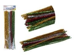 Druciki kreatywne metaliczne mix