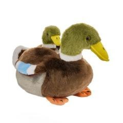 Kaczka krzyżówka z dzieckiem 20cm