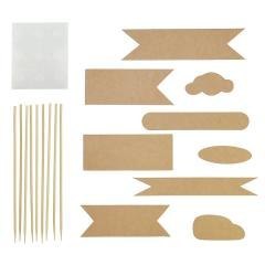 Pickery flagi Kraft Balloons 9szt