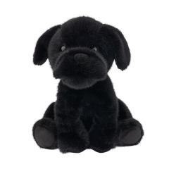 Pies Buldog czarny 25cm