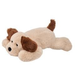 Pies leżący kremowy 38cm