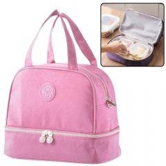 Torba termiczna izolacyjna różowa 27cm