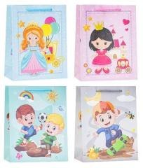 Torebka dziecięce 26x32x10cm mix ROZETTE