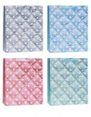 Torebka ozdobna 18x23x8cm graficzne mix ROZETTE