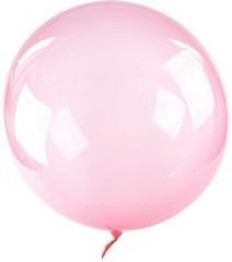 Balon Bubble różowy