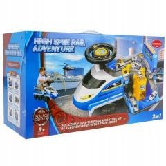 Jeździk z parkingiem 2w1 Policja niebieska