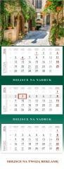 Kalendarz 2026 ścienny trójdzielny Toskania