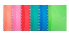 Kołozeszyt A4/90K linia My Colours (5szt) OXFORD