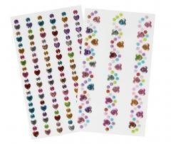 Kryształki samoprzylepne MIX