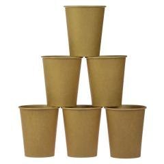 Kubki papierowe kraftowe 6szt