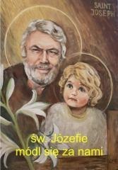 Magnes na lodówkę - Św. Józef